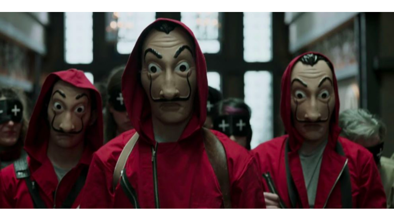 Illustratie voor: Netflix tip voor Pasen: La Casa de Papel