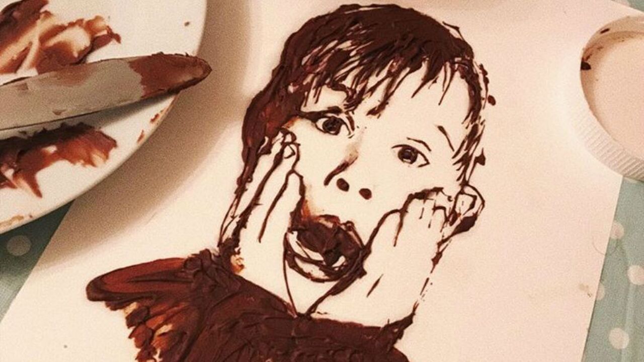 Illustratie voor: Deze man maakt ongelofelijke kunstwerken van Nutella