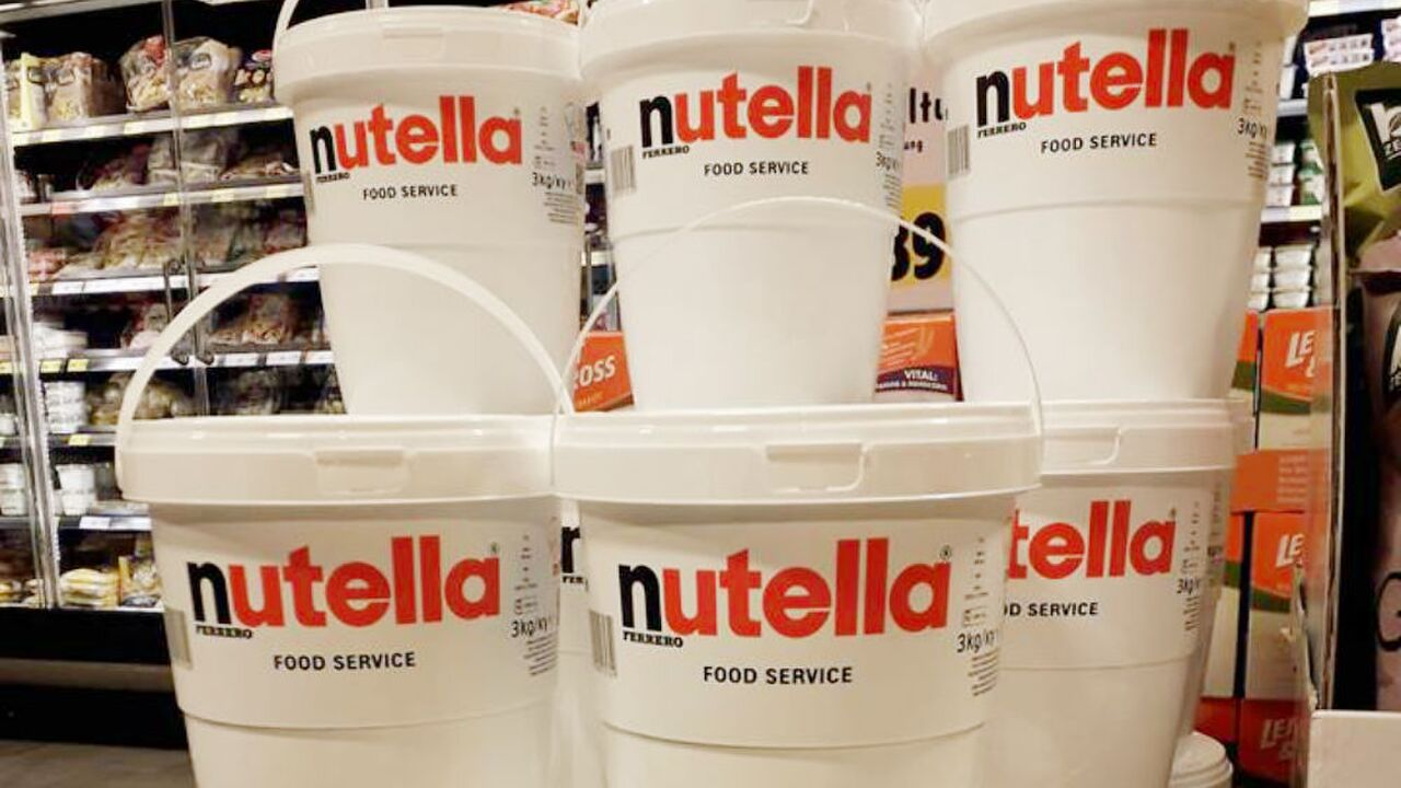 Illustratie voor: Nutella liefhebbers opgelet: in deze supermarkt verkopen ze potten van 3 kilo!