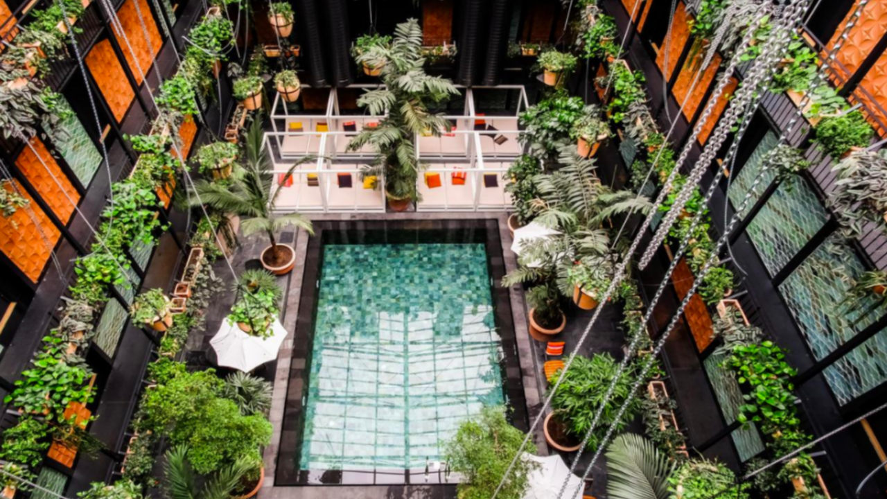 Illustratie voor: Niet zo ver willen reizen? In dit hotel in Kopenhagen waan je je op Bali