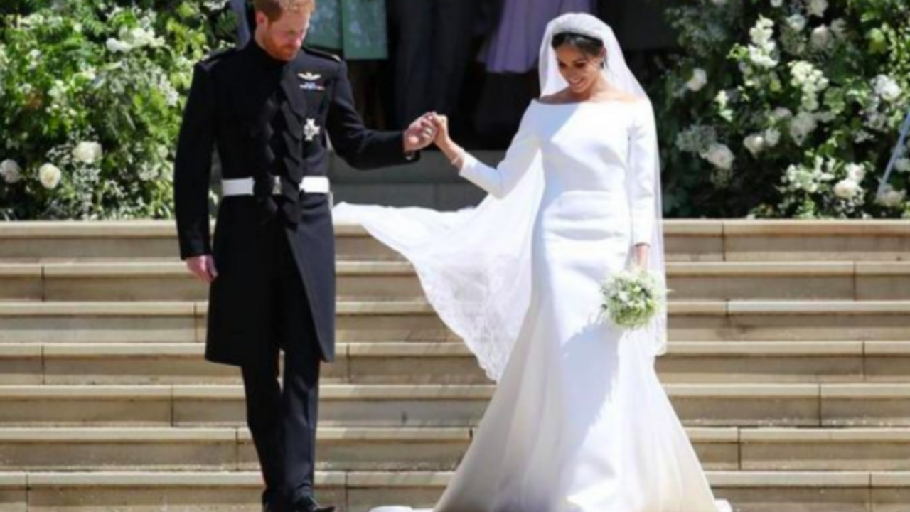 Illustratie voor: Relletje rondom trouwjurk Meghan Markle