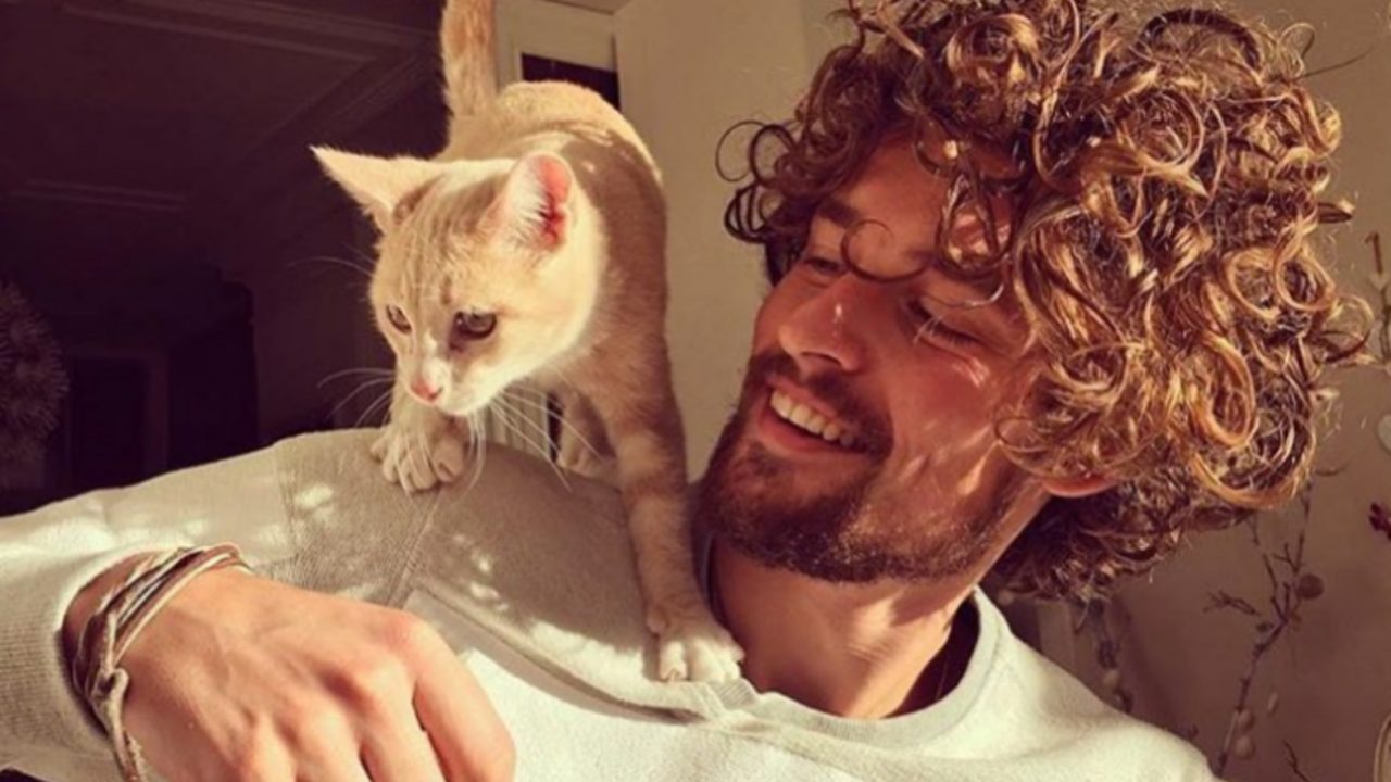 Illustratie voor: Het Nederlandse topmodel Wouter Peelen is weer vrijgezel