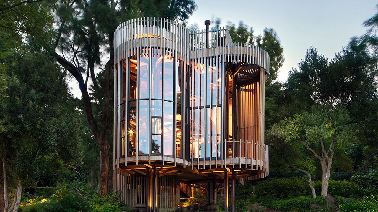 Illustratie voor: Wil je naartoe: deze boomhut in Zuid-Afrika is waanzinnig