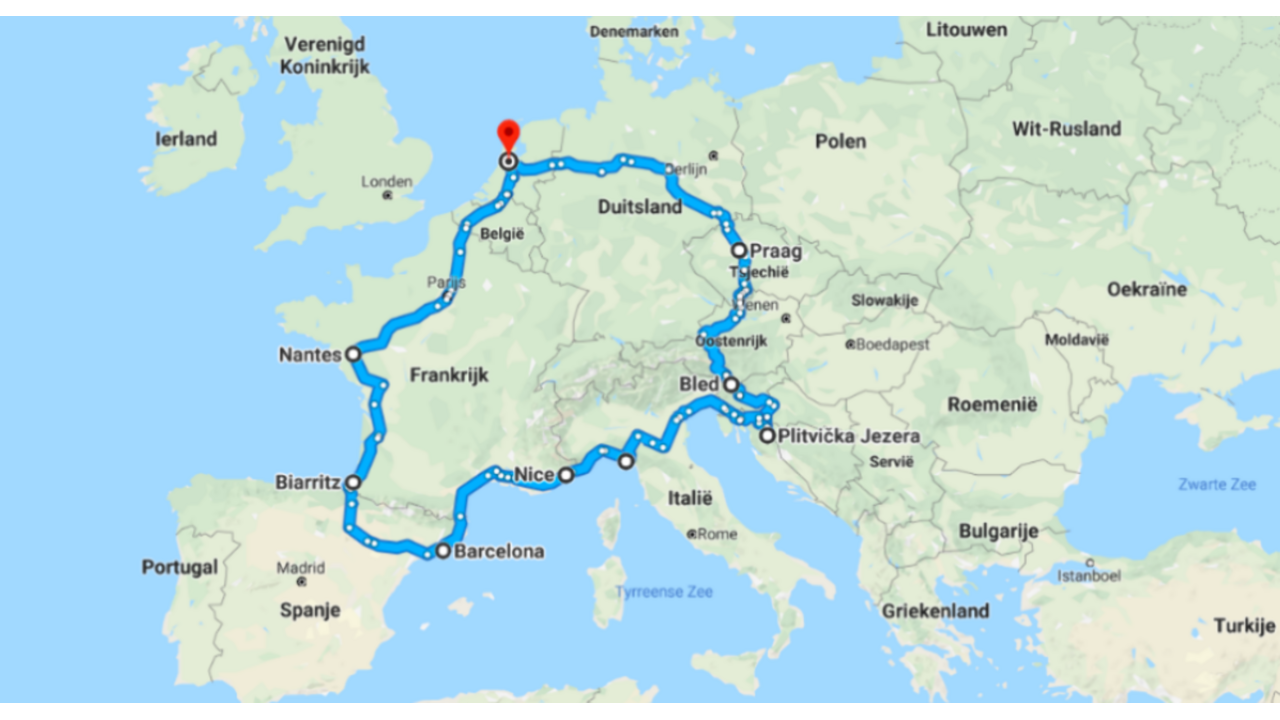 Illustratie voor: De ultieme roadtrip langs de mooiste spots van Europa