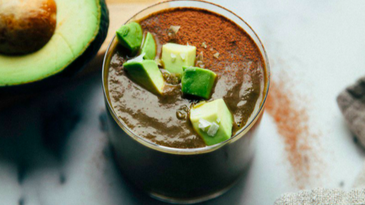 chocolade avocado smoothie