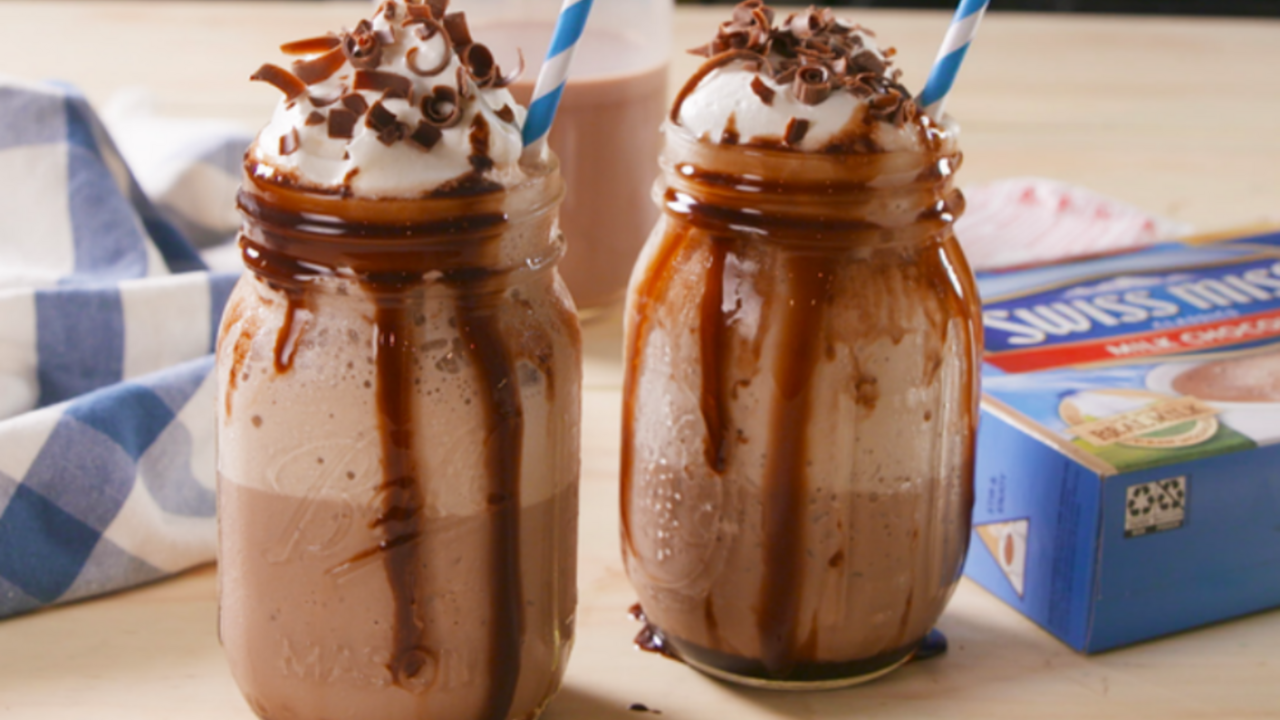 Illustratie voor: Recept: Bailey’s Frozen Hot Chocolate