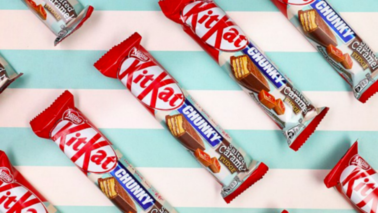 Illustratie voor: Hemel op aarde: Salted Caramel KitKat Chunky