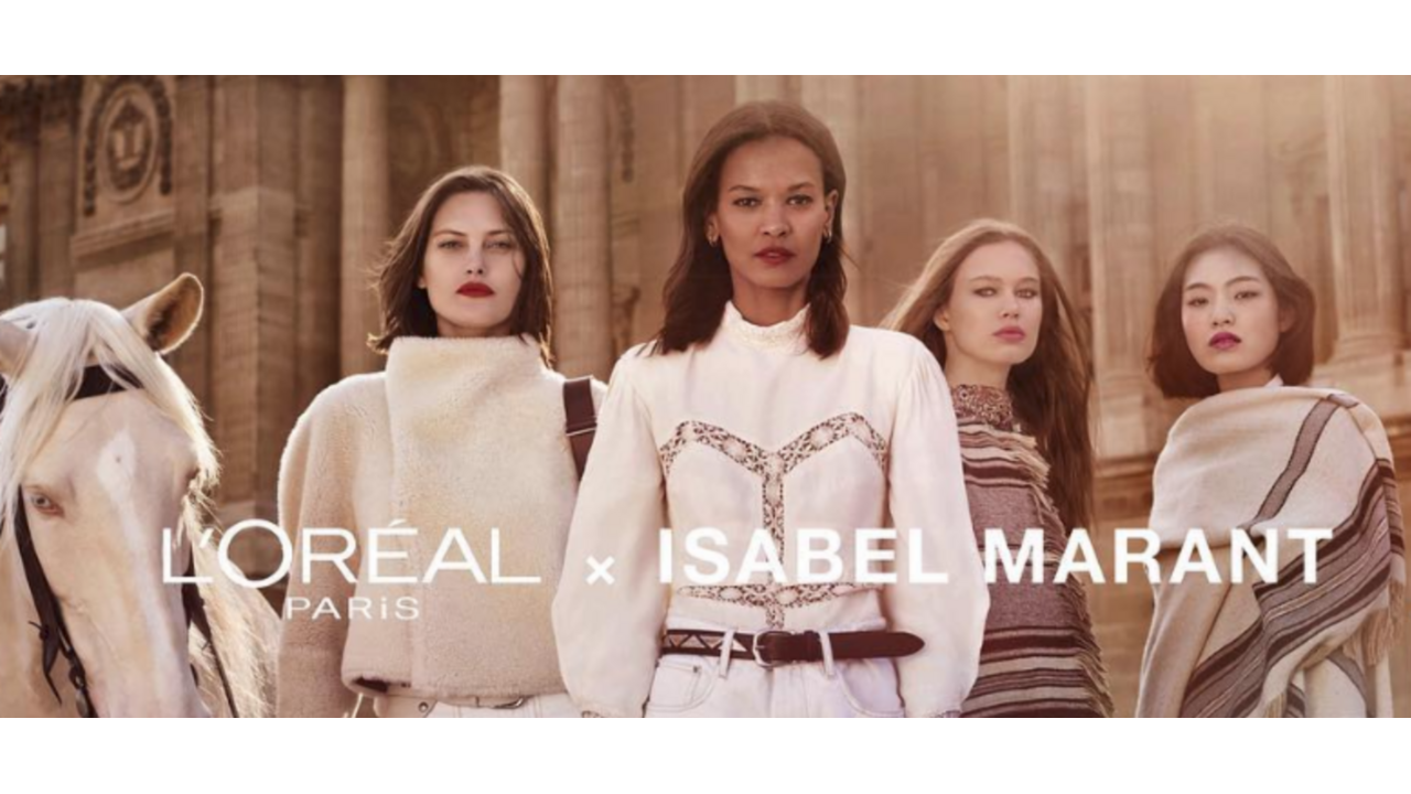 Illustratie voor: Dit wil je zien: eerste beelden Isabel Marant x L’Oréal Paris-collectie