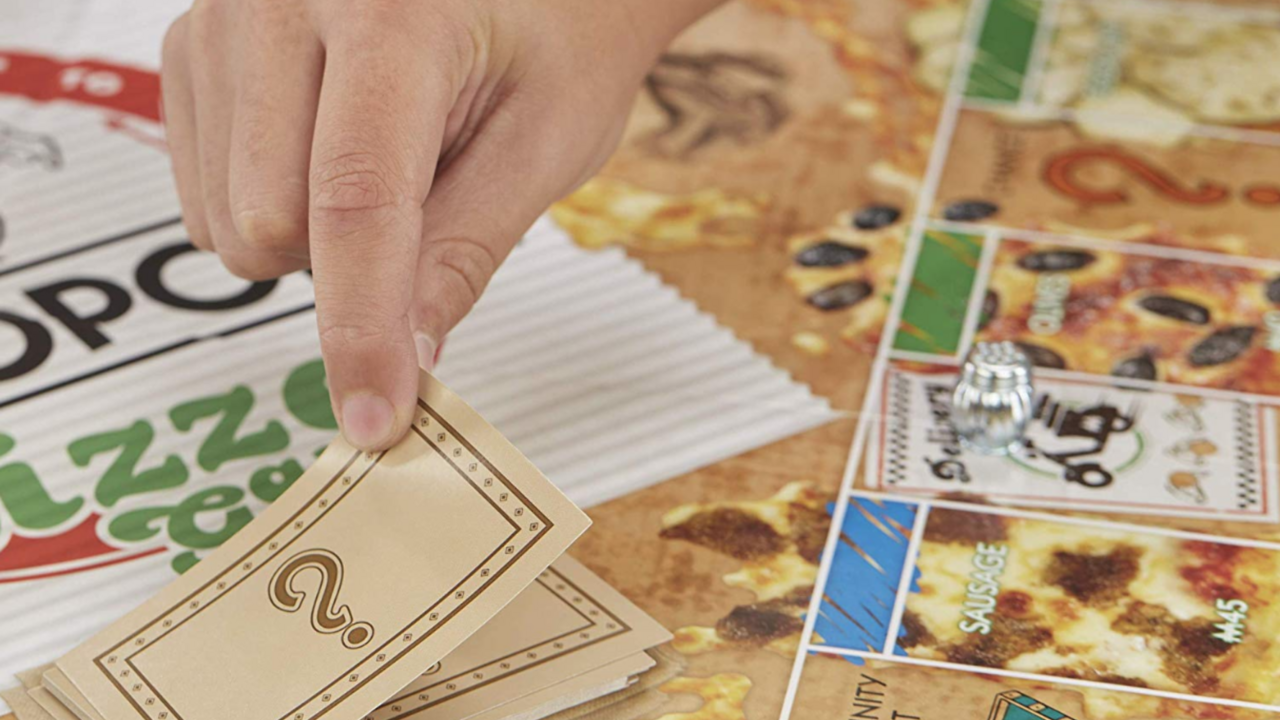 Illustratie voor: Pizzalover? Dan is dit Monopoly spel iets voor jou