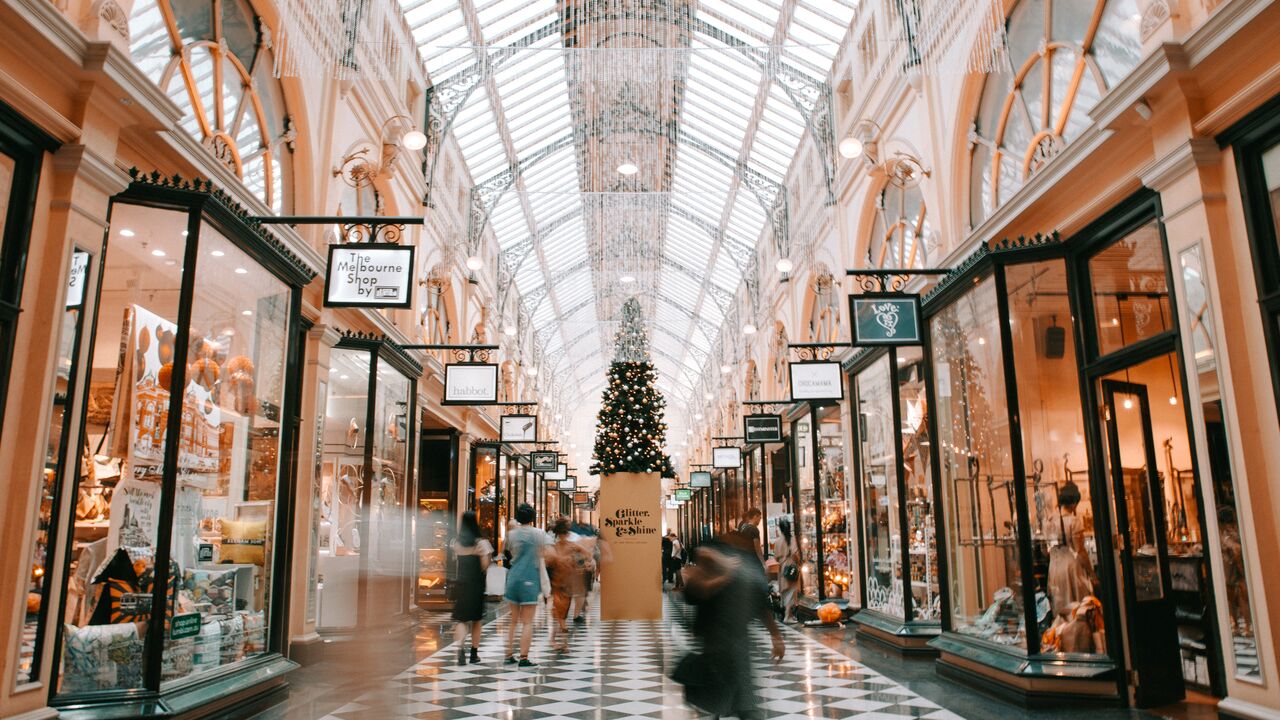 Stress shoppen