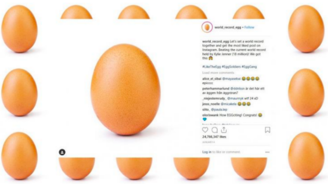 Illustratie voor: Dit is de bedenker van het ei met de meeste likes op Instagram