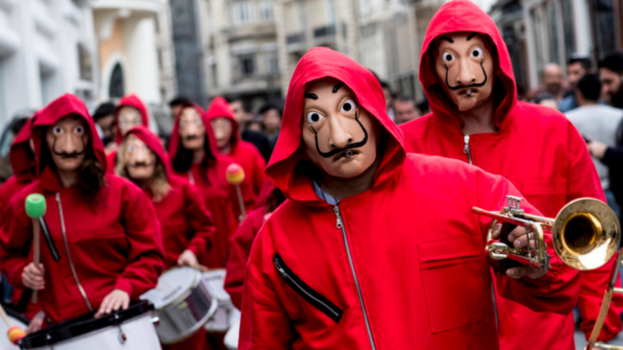 Illustratie voor: Voor iedereen die dol is op een spelletje: er bestaat een La Casa de Papel escape room