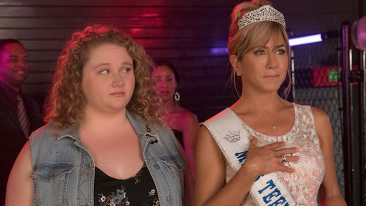 Illustratie voor: Wil je zien: de hilarische Jennifer Aniston als voormalige schoonheidskoningin