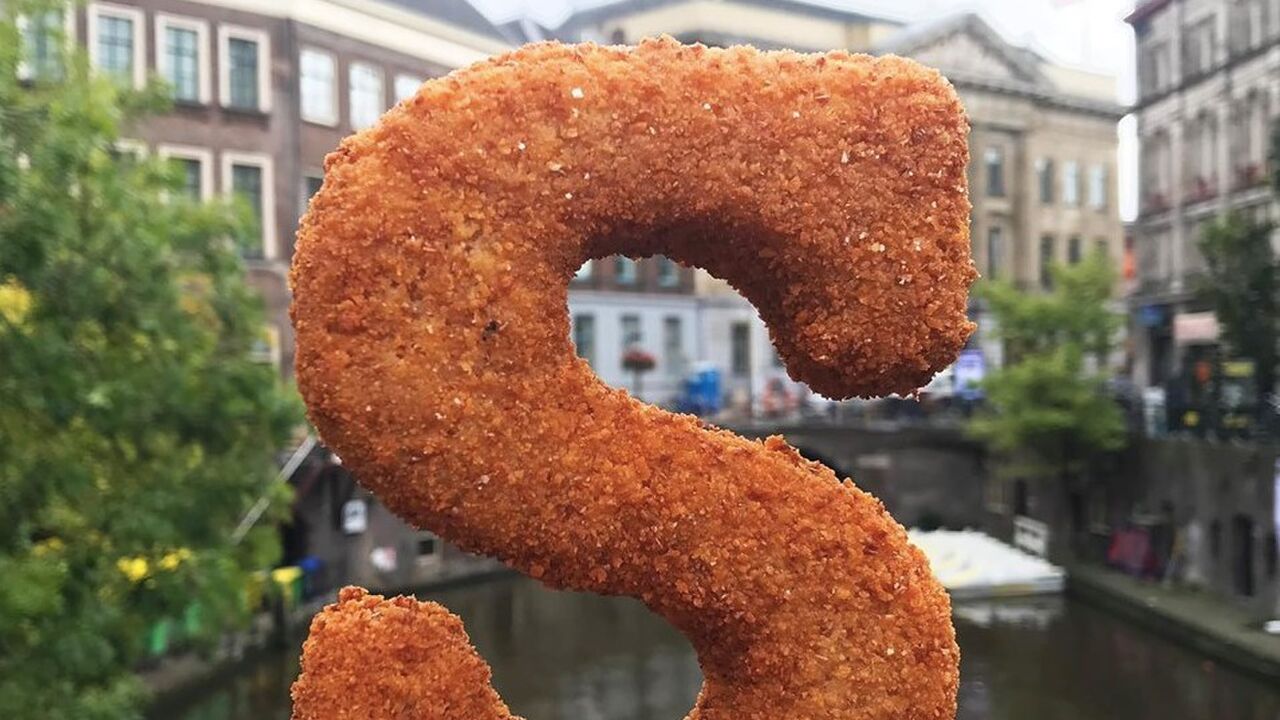 Illustratie voor: De kroketletter: jouw nieuwe favo Sinterklaassnack