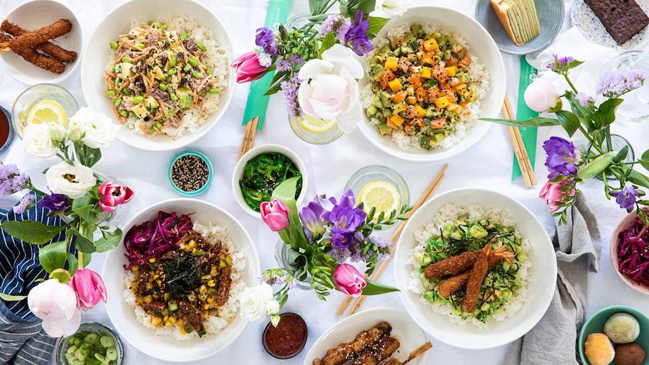 Illustratie voor: 3 x de beste poké bowls in Amsterdam bestel je hier