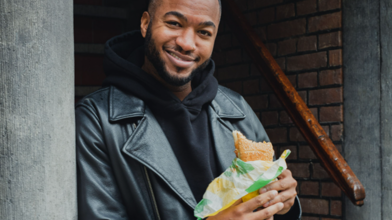 Illustratie voor: Subway en Jayh Jawson slaan handen ineen en starten met muzikale bezorgservice