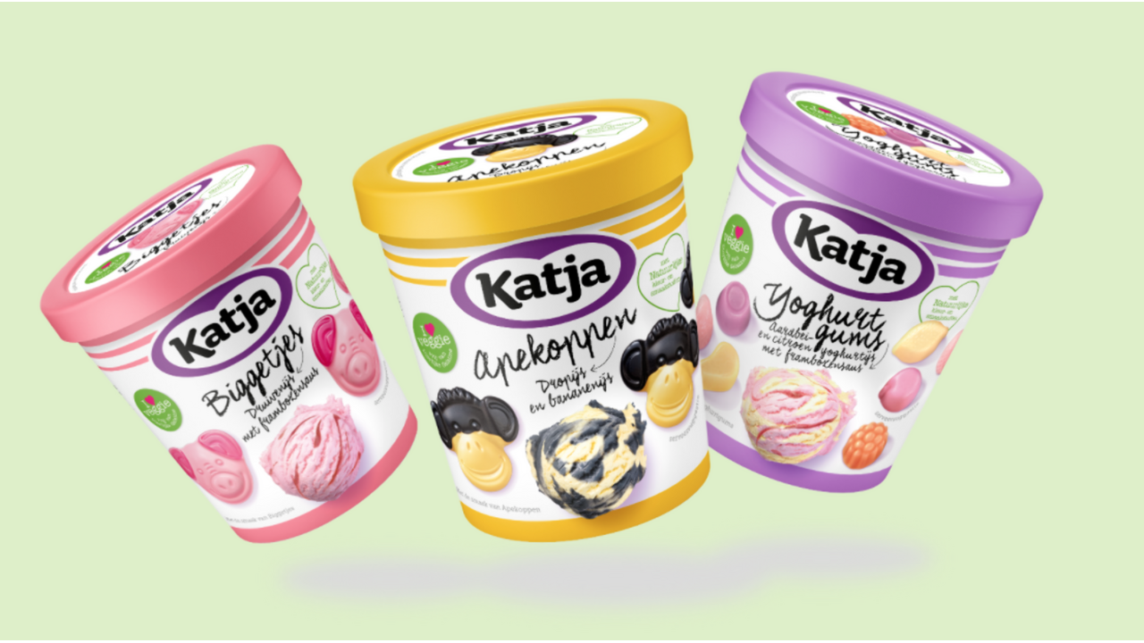 Illustratie voor: OMG! Katja komt met drie ijsvarianten én die wil je proeven