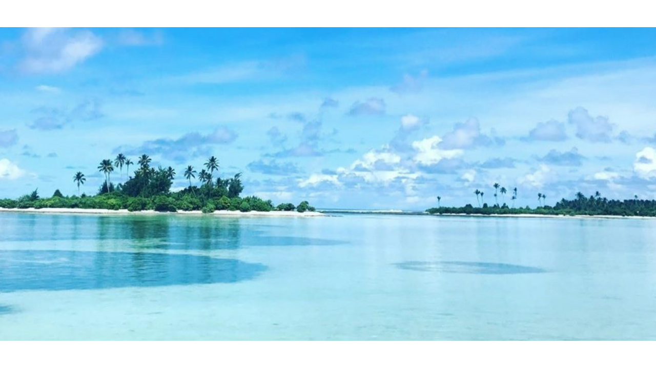 Illustratie voor: Wauw! Kiribati is de prachtige eilandenreeks waar je nu naartoe wil