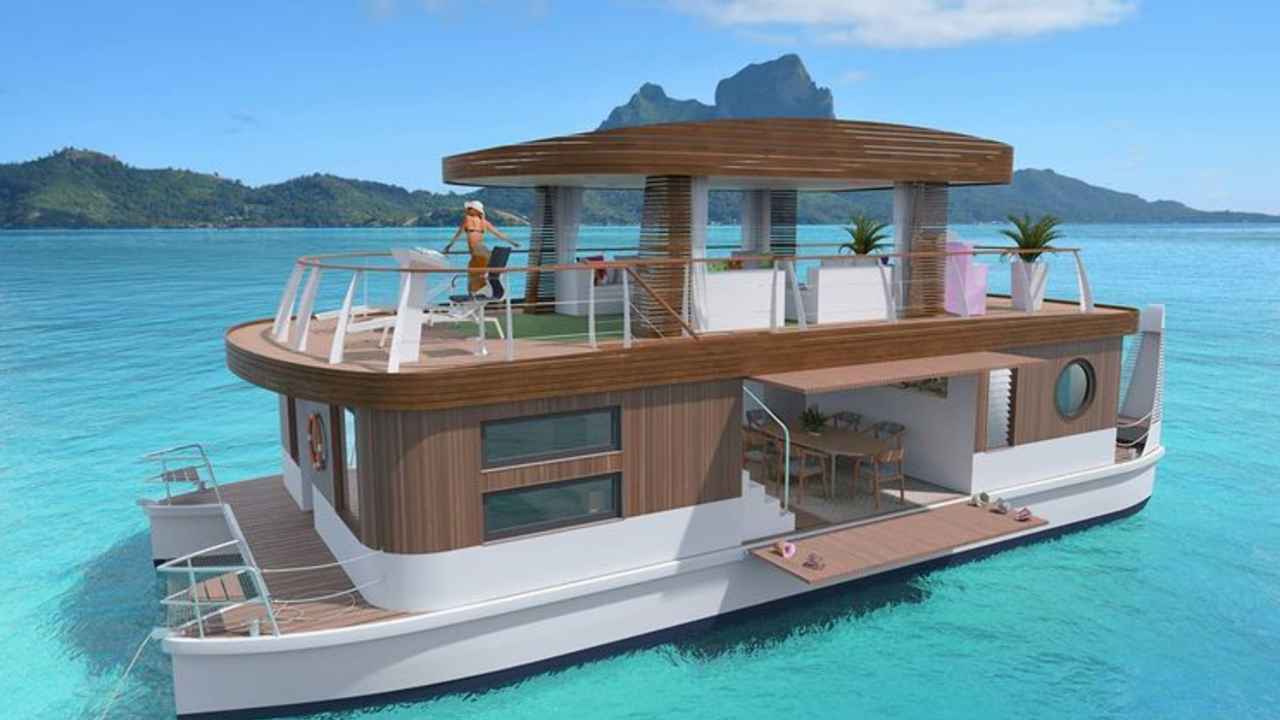 Illustratie voor: Varen op deze watervilla bij Bora Bora is dé droomvakantie voor jou en je vriendinnen