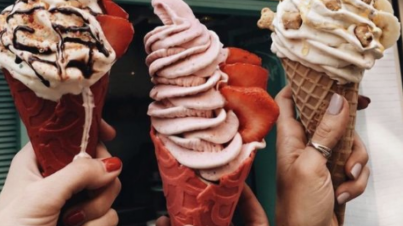 Illustratie voor: Drie bolletjes alsjeblieft! IJs eten maakt je een stuk slimmer