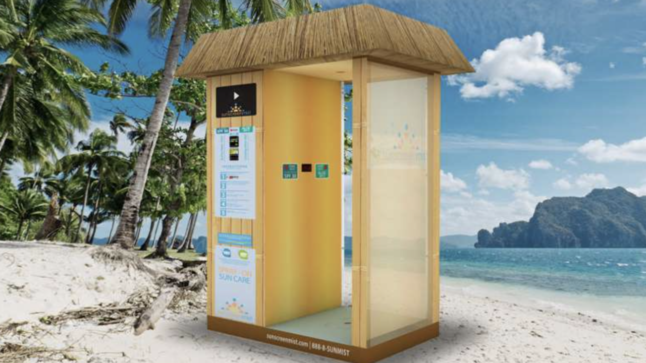 Illustratie voor: Deze zonnebrand cabine is de beste uitvinding ooit voor als je snel verbrandt
