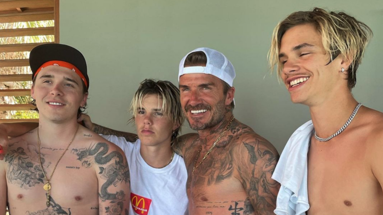 Illustratie voor: Maak kennis met de knappe zoons van David Beckham