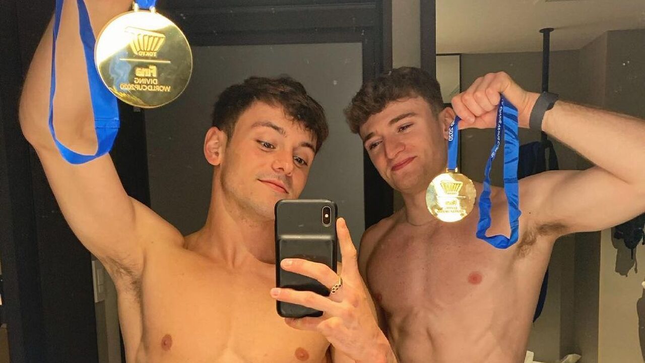 Tom Daley goud breien