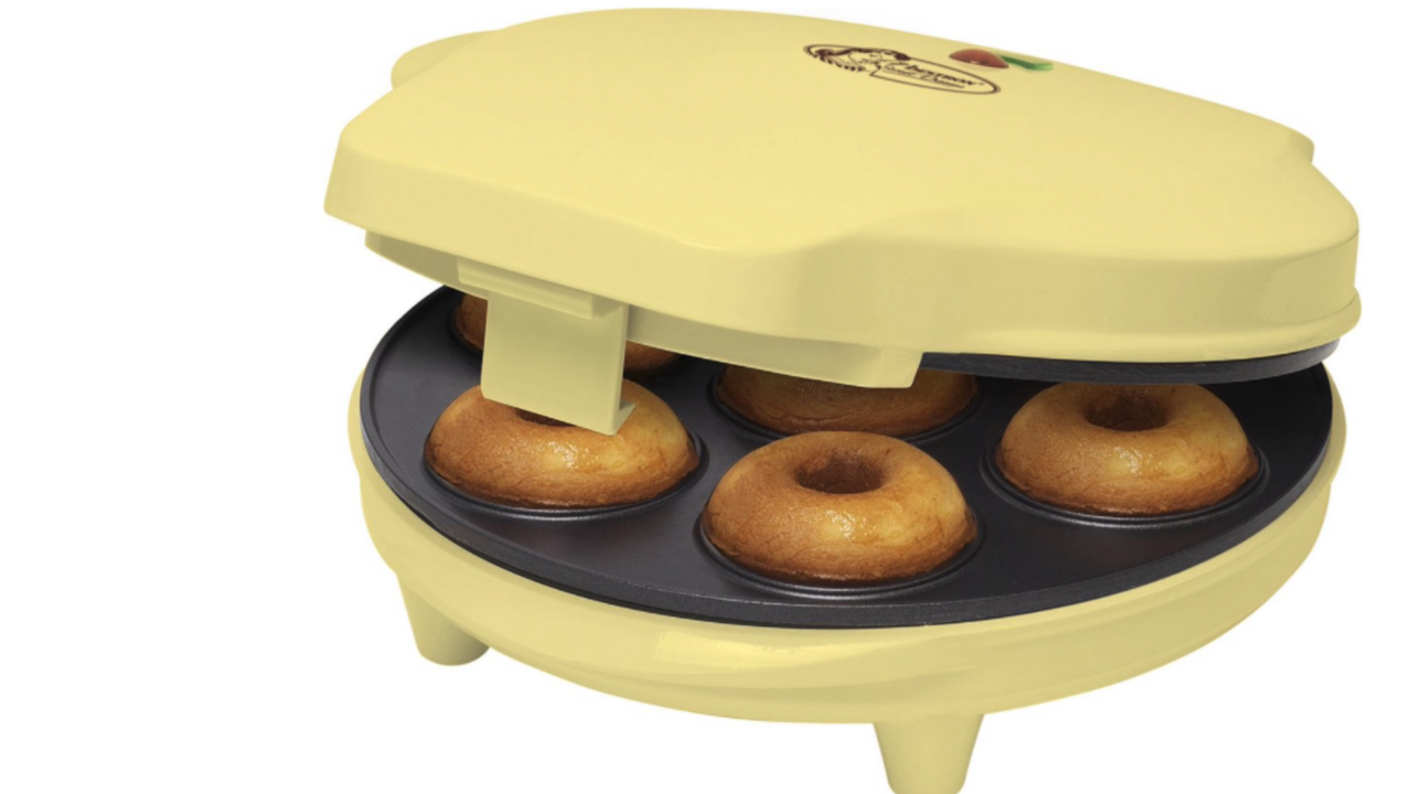 Illustratie voor: Dit wil je: een donutmaker waarmee je gemakkelijk 7 donuts maakt