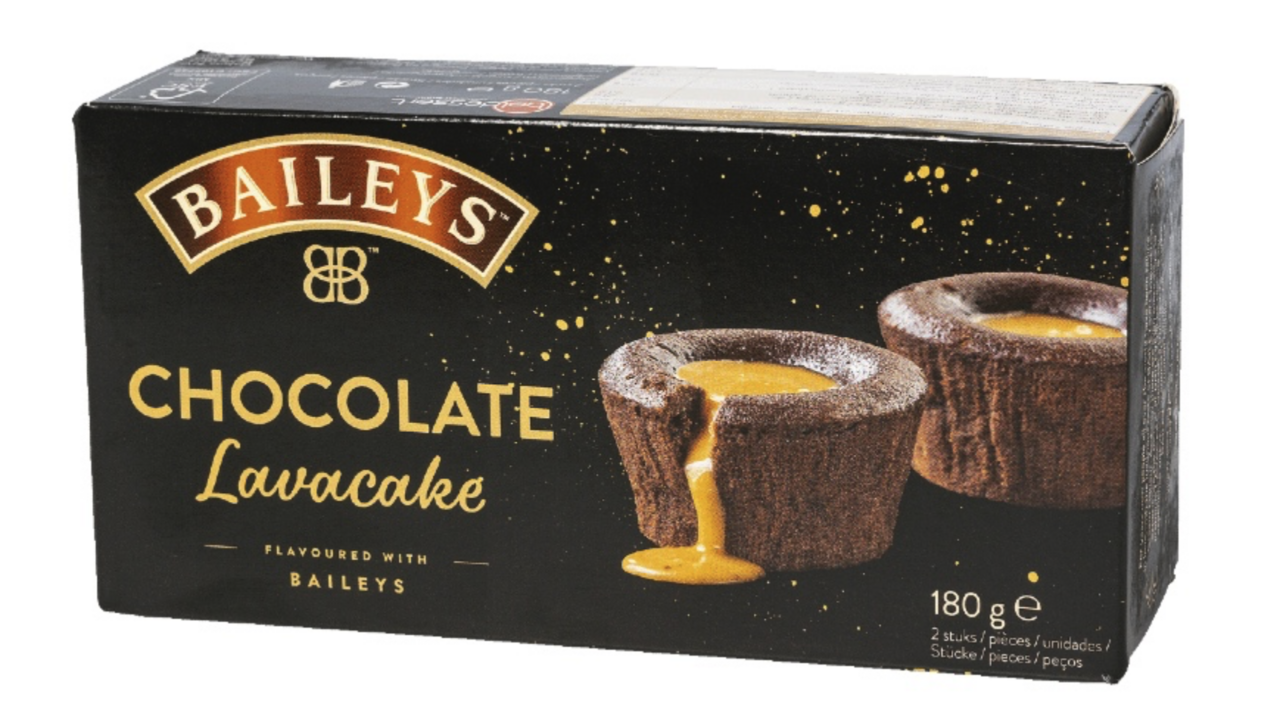 Illustratie voor: Hemels: Aldi verkoopt Baileys lavacakejes