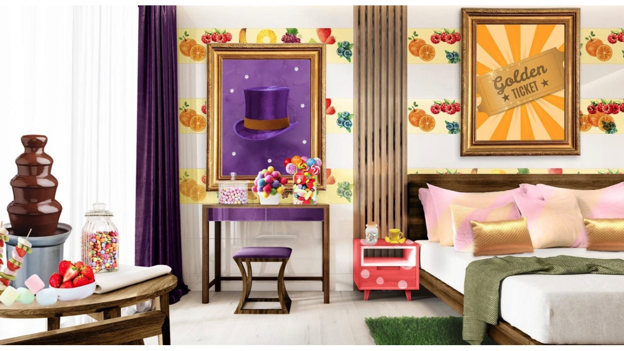 Illustratie voor: In dit chocoladehotel in Engeland kun je badderen in chocolade