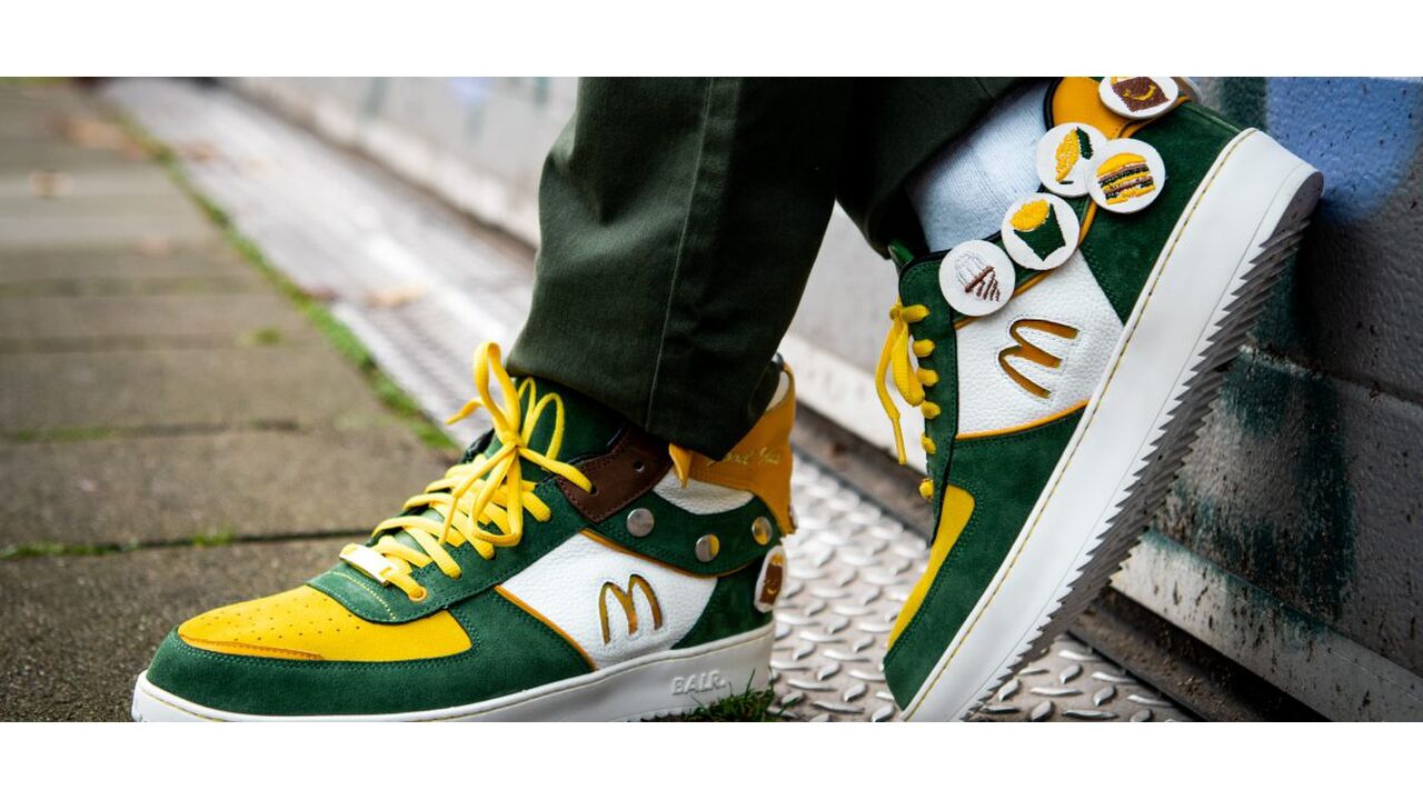 Illustratie voor: McDonald’s ontwerpt exclusieve sneaker met BALR. en Vijz Bespokes
