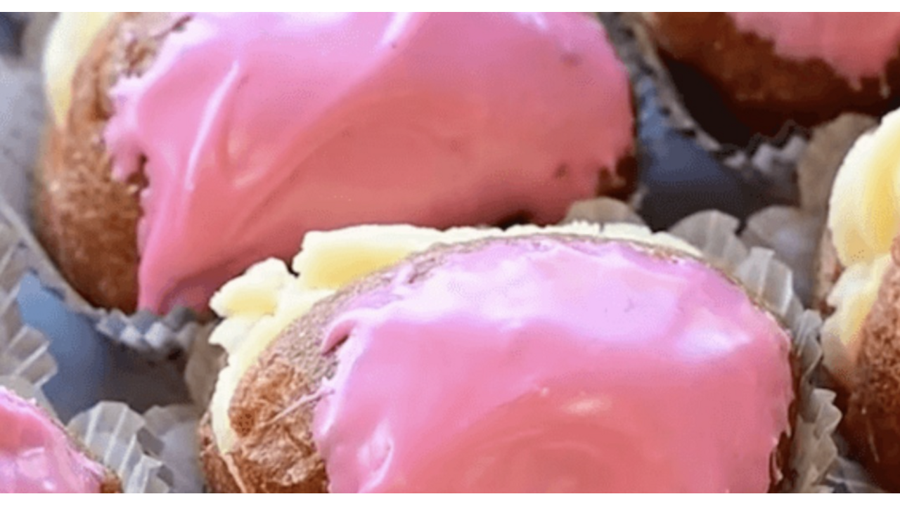 Oudejaarsavond tompoucebollen