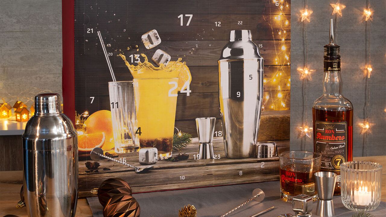 Illustratie voor: Lidl komt met adventskalender met cocktail accessoires