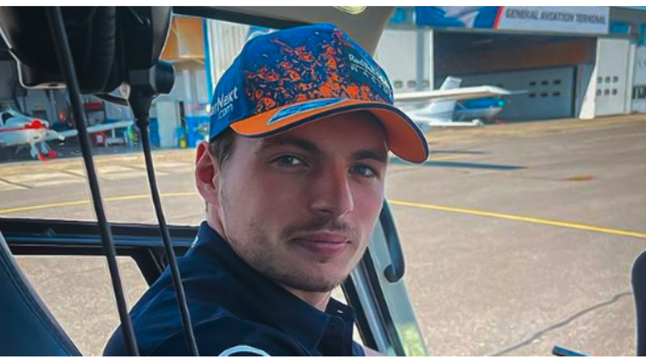 de vriendin van Max Verstappen