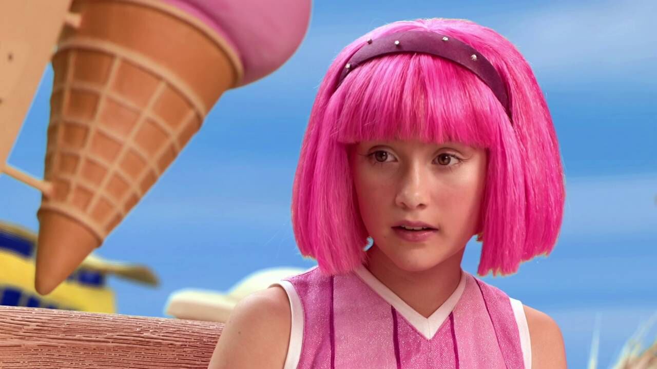 Illustratie voor: Dit is de echte haarkleur van het meisje uit LazyTown