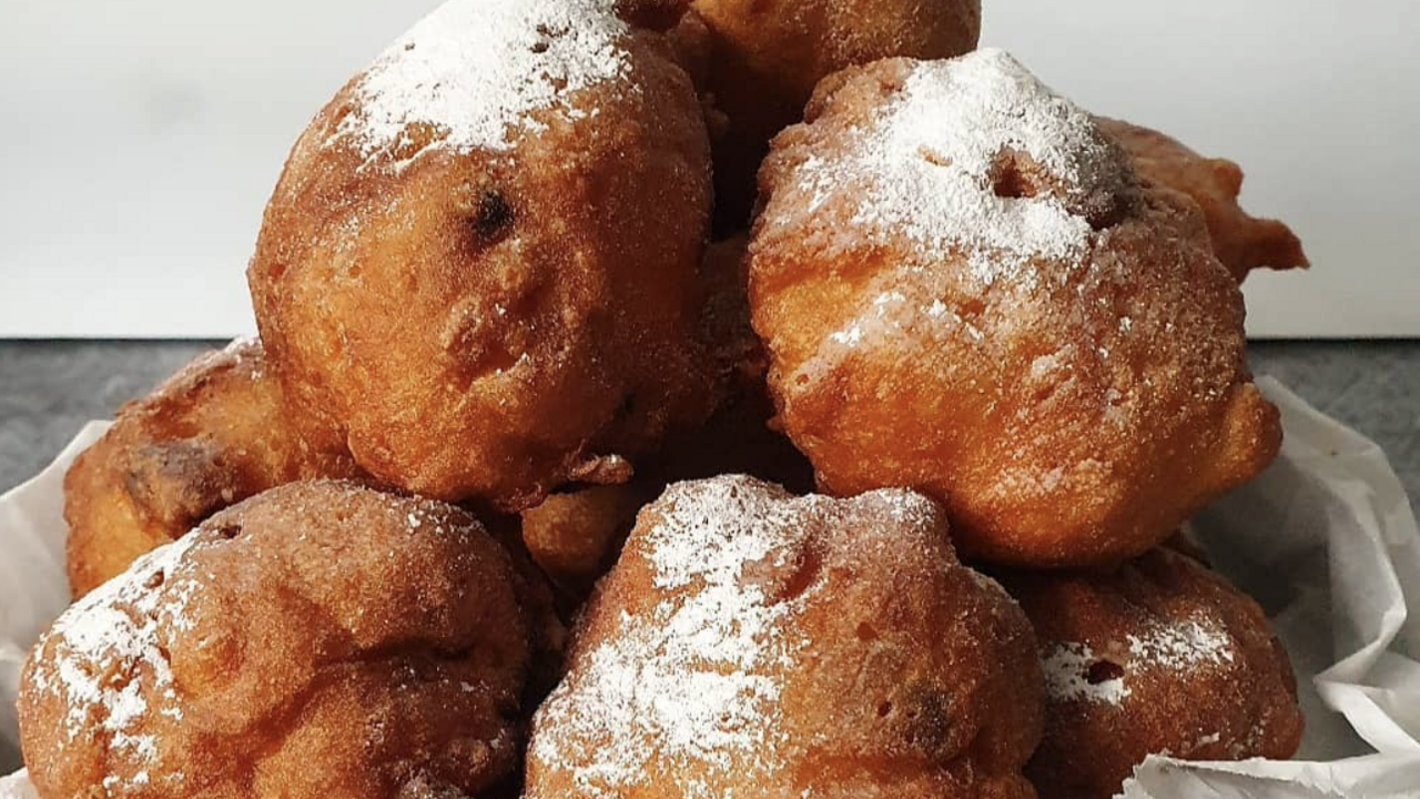 Illustratie voor: Zoveel oliebollen moet je eten om één kilo aan te komen
