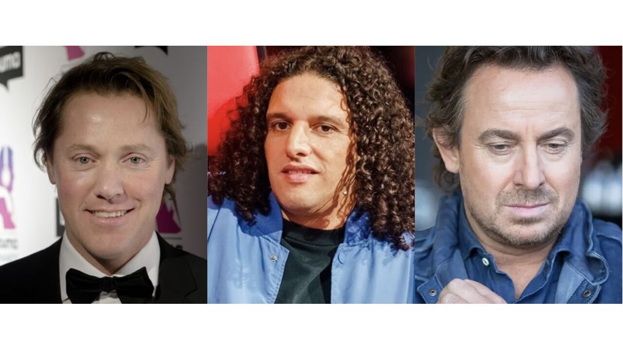 Illustratie voor: Hier zijn Ali B, Jeroen Rietbergen en Marco Borsato heengevlucht