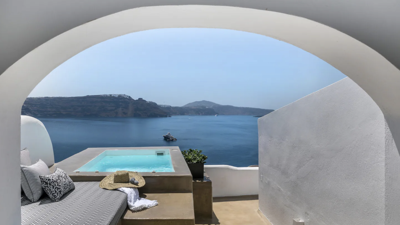 verblijf in Santorini
