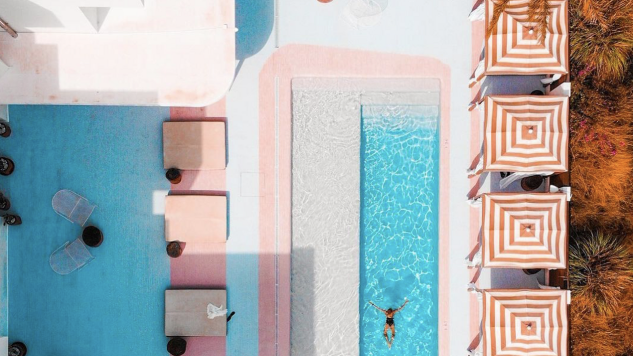 populaire hotels op Instagram