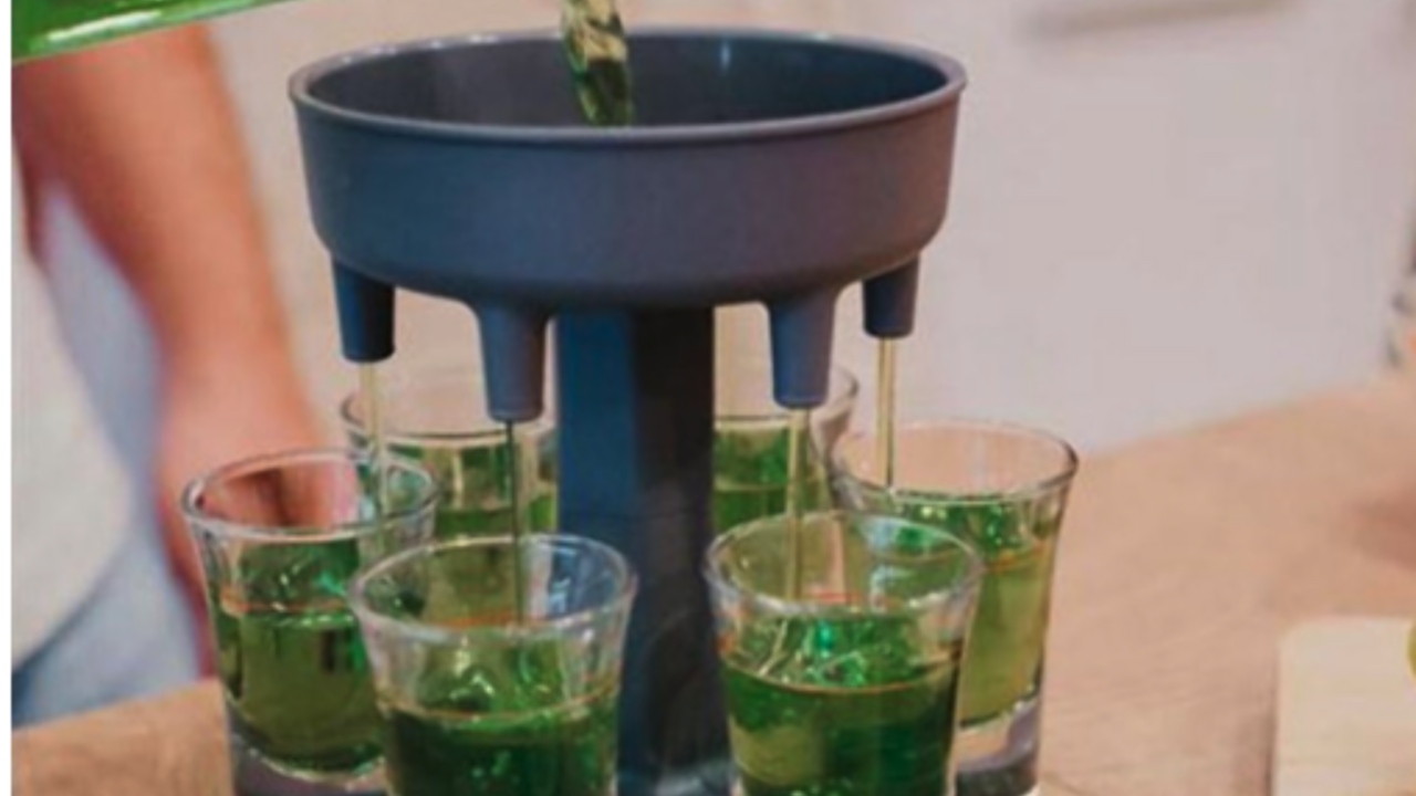 Shotjes snel inschenken