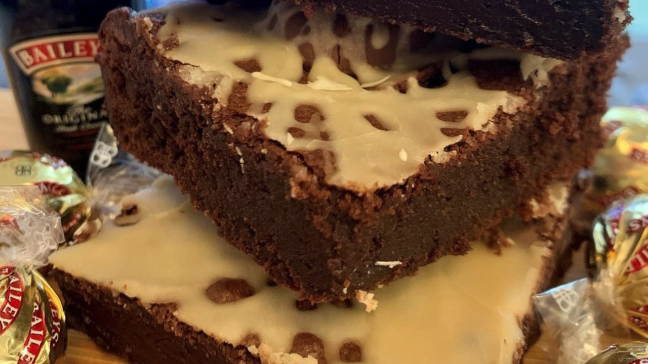 Illustratie voor: Het hemelse recept voor Baileys-brownies