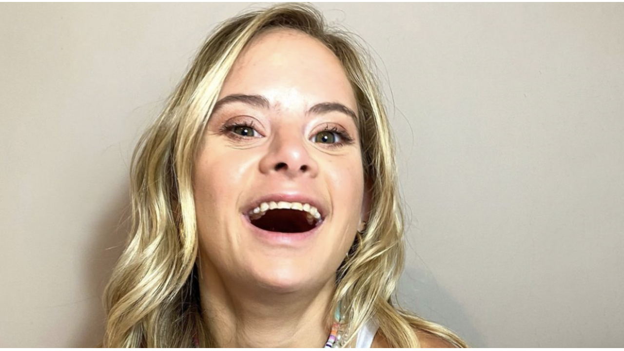 Illustratie voor: Sofía is Victoria’s Secret’s eerste model met down