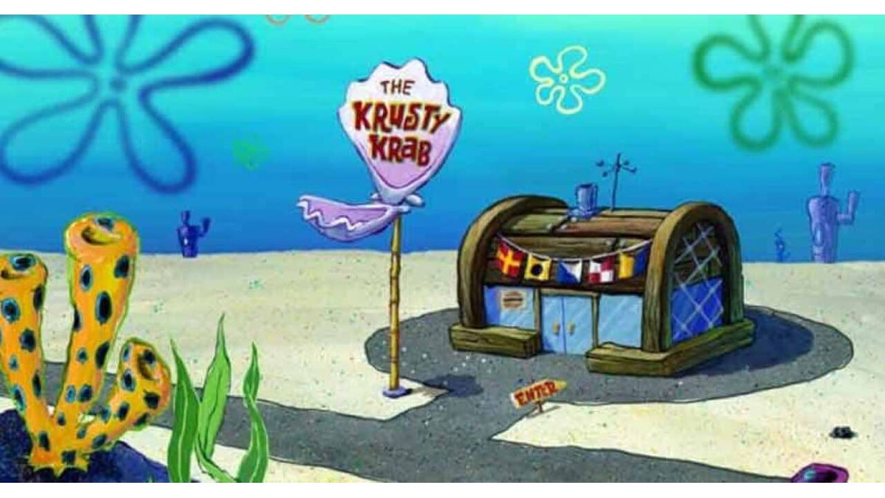 Illustratie voor: OMG! In Mexico kun je naar De Krokante Krab uit Spongebob