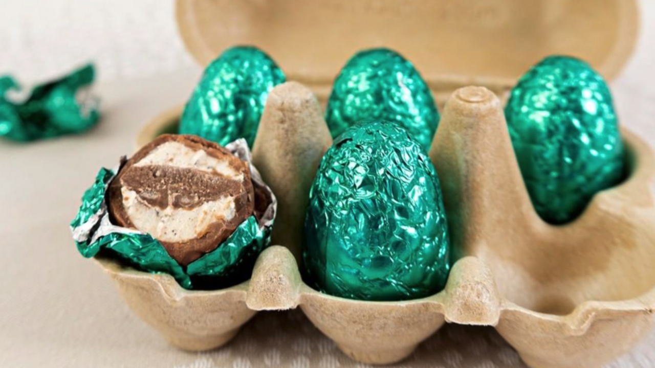 HEMA paaseitjes met cookie dough