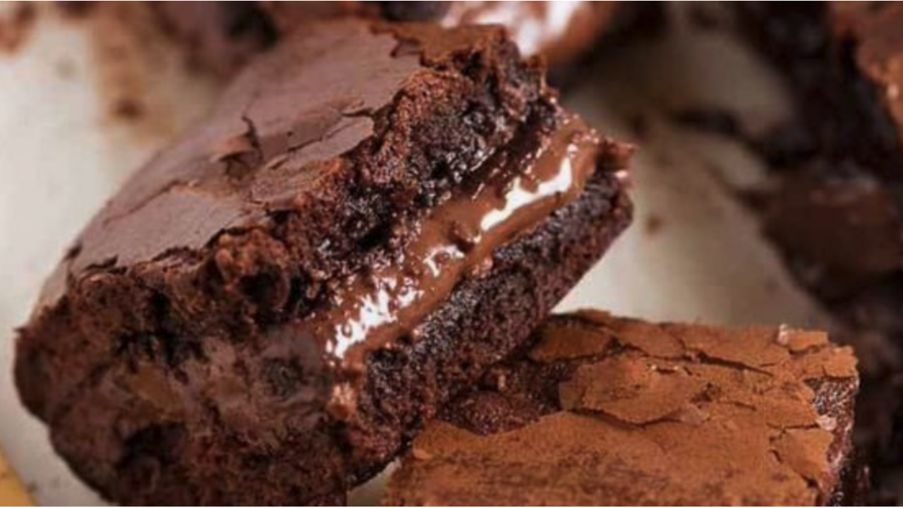 sojasaus door je brownies