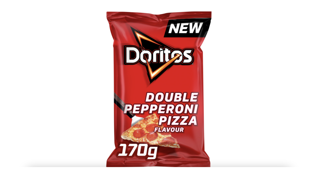 doritos double pepperoni pizza