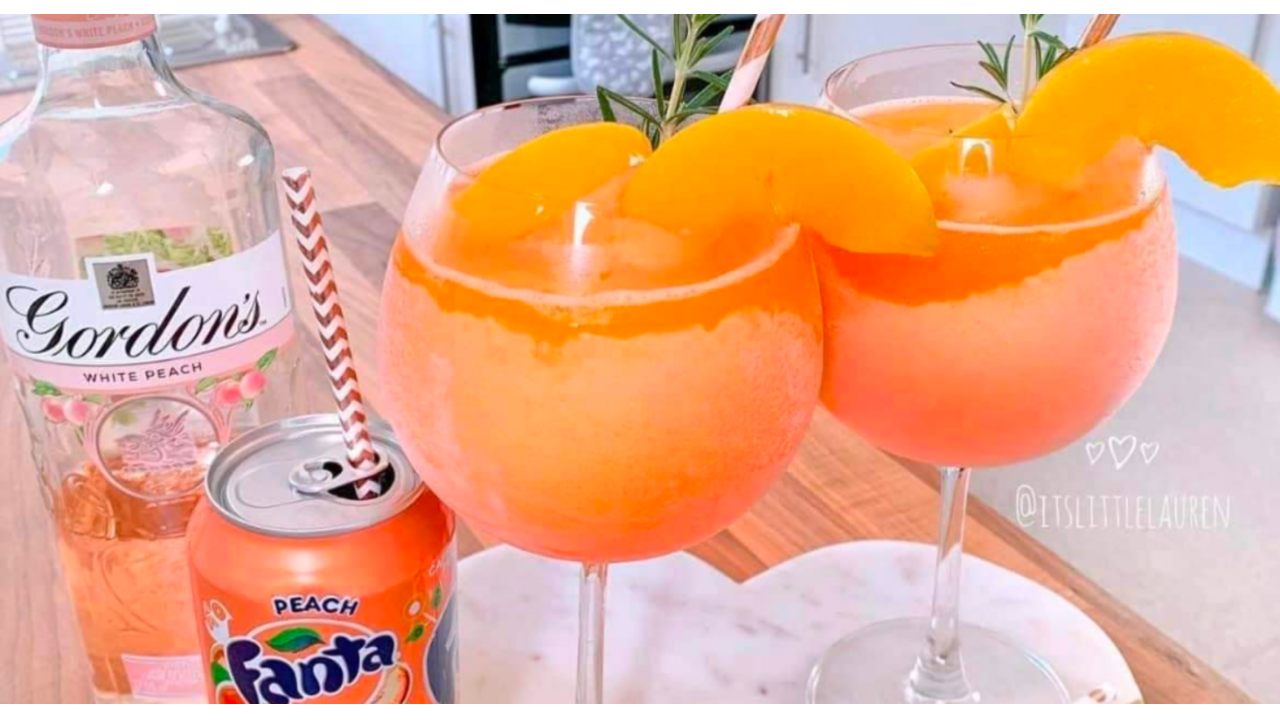 perzik gin rose frozen
