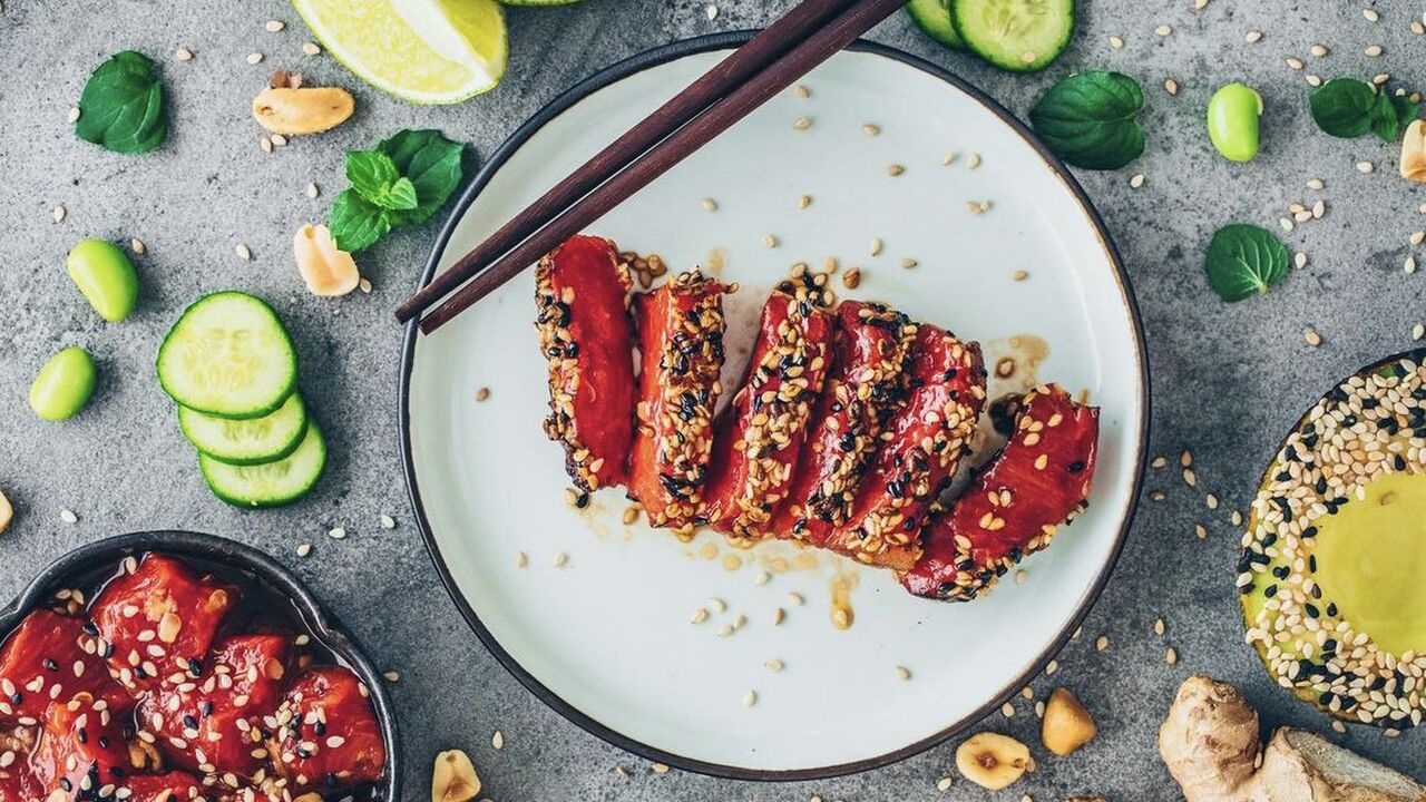 watermeloen sushi tiktok