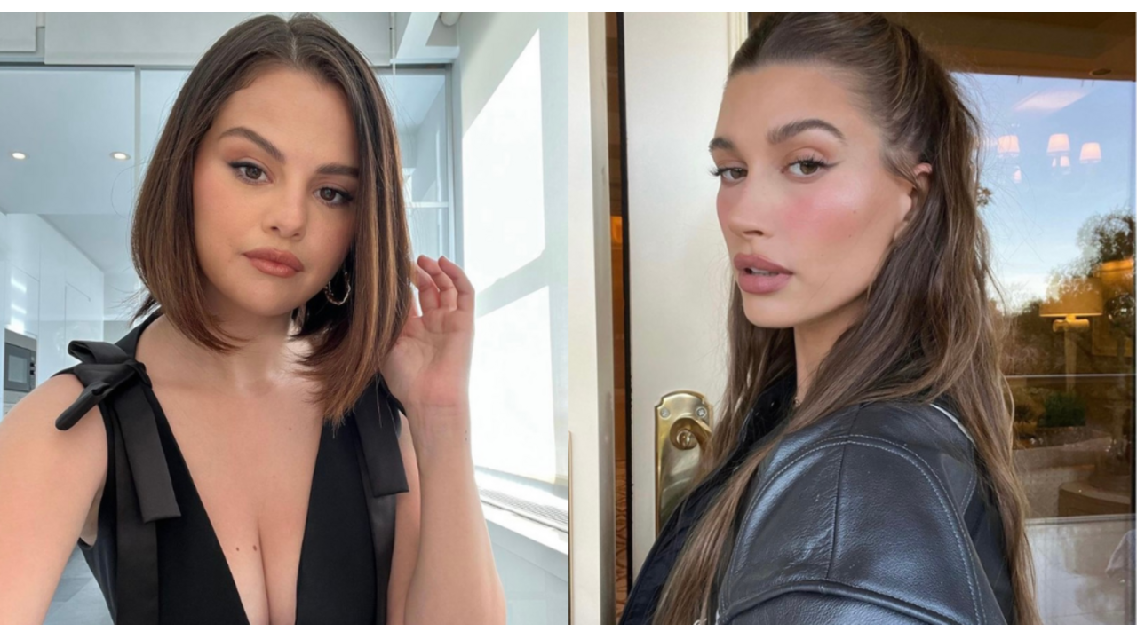 Hailey Bieber Selena Gomez