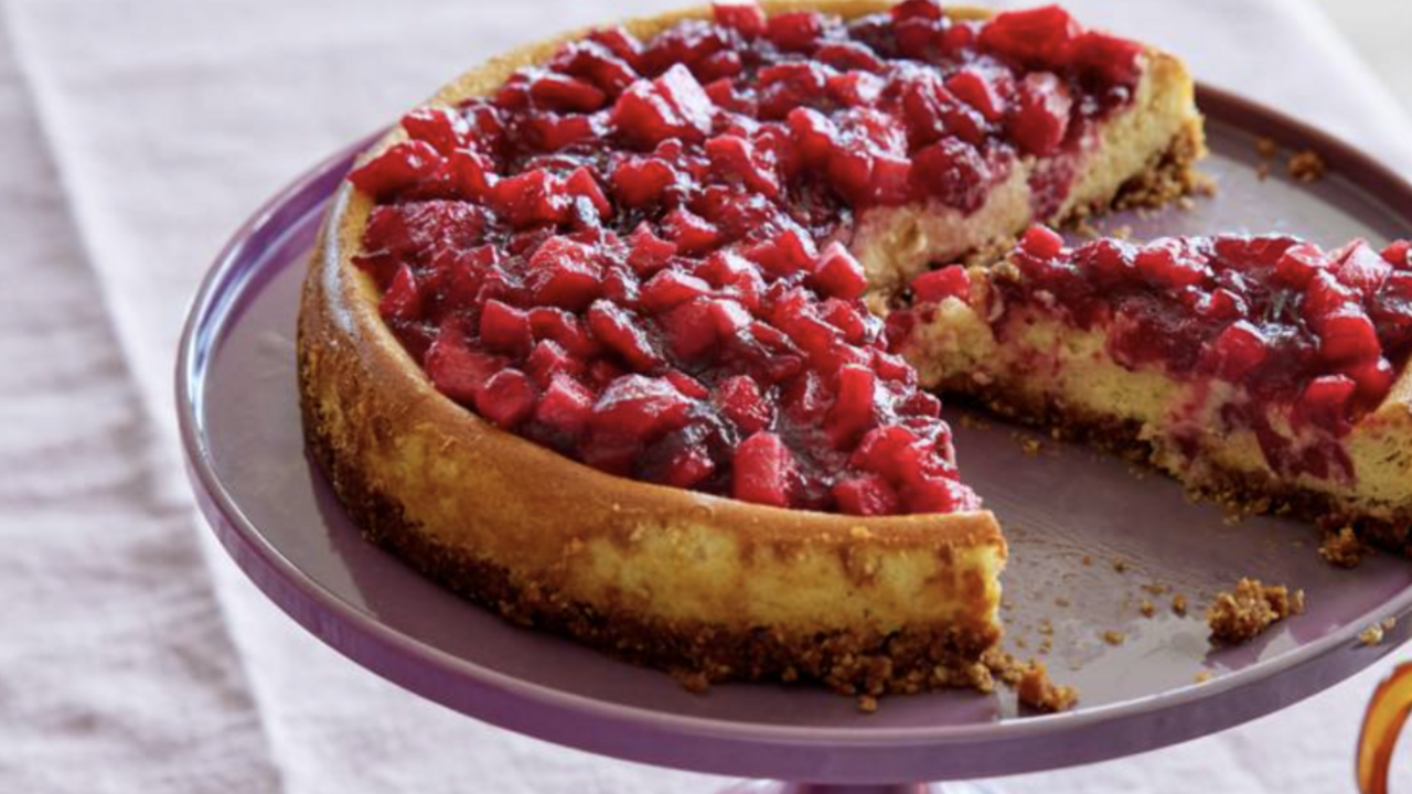 pumpkin spice cheesecake